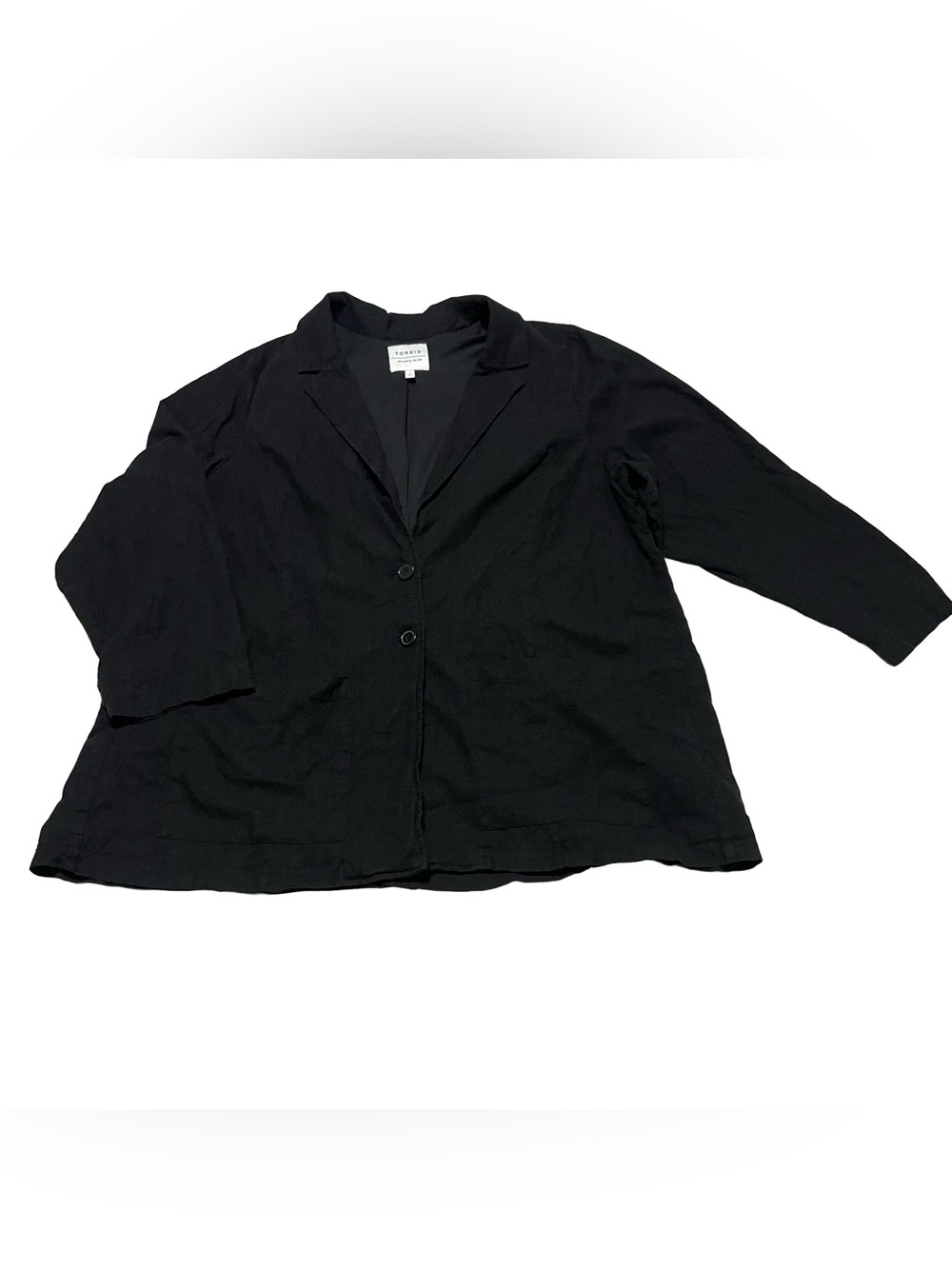 torrid Black Two-Button Blazer